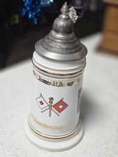 German Porcelain Military Beer Stein 1986-1987