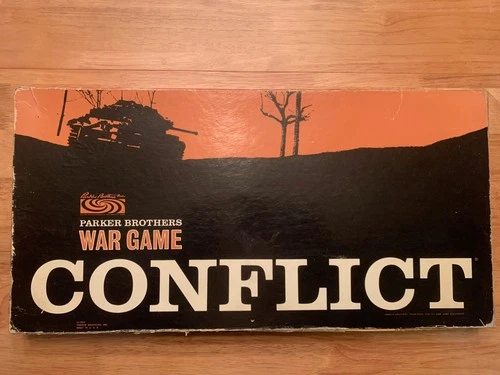 Conflict - Vintage 1964 Parker Brothers War Game - complete