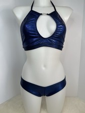 Exotic Dancer Top And Scrunch Butt Booty Short Set