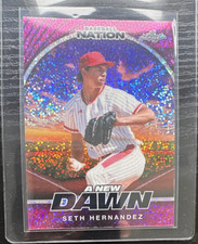 Leaf Baseball Nation A New Dawn Seth Hernandez Insert Baseball Card