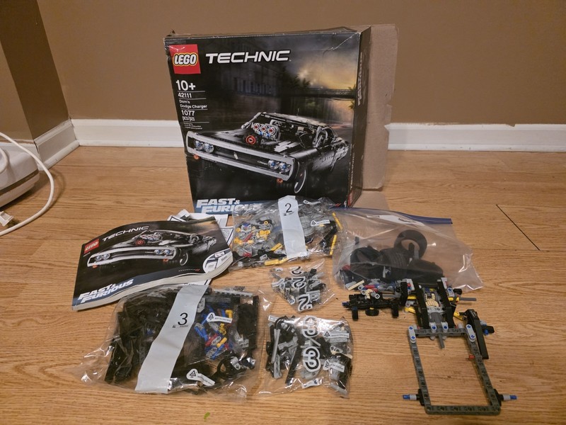 LEGO Technic Fast & Furious Dom's Dodge Charger 42111 Building Toy