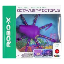 ROBO-X Octavius The Octopus Interactive Robotic Toy New in Damaged Box