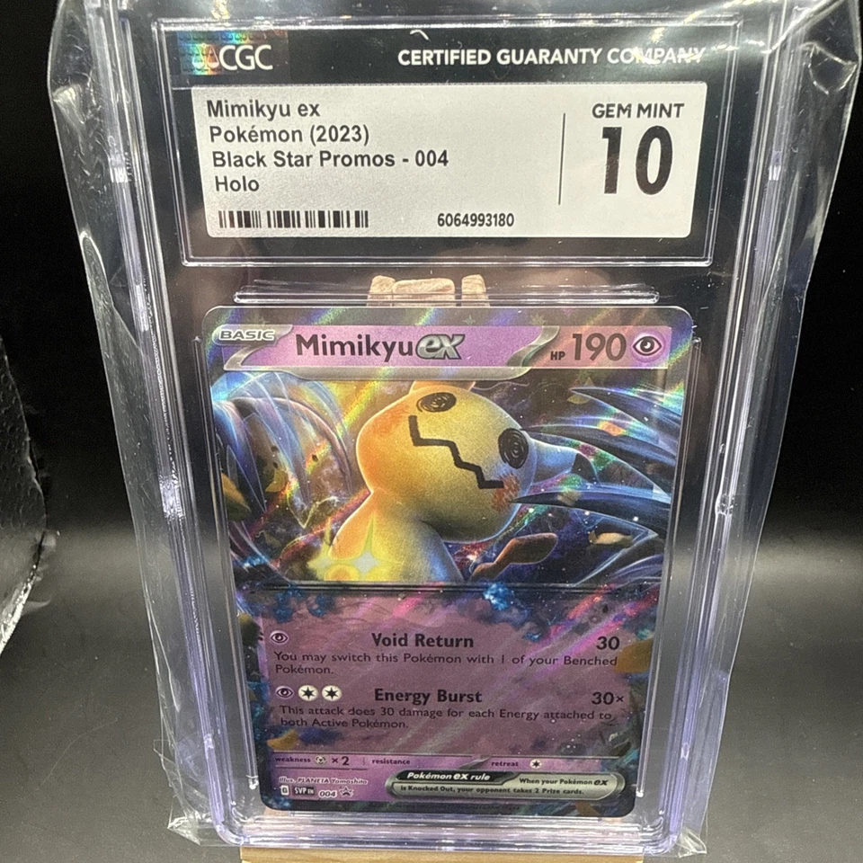 Mimikyu ex 004 Sv: Scarlet & Violet Promo Cards Holo - Image 2 of 3