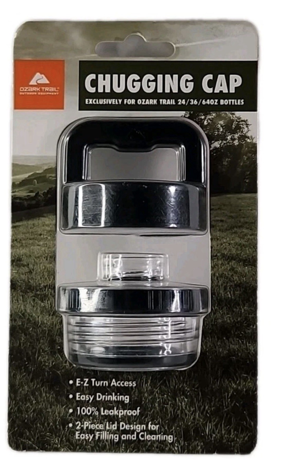 Ozark Trail Chugging Cap Lid Fits Ozark Trail 24,36 & 64 oz Fits Yeti