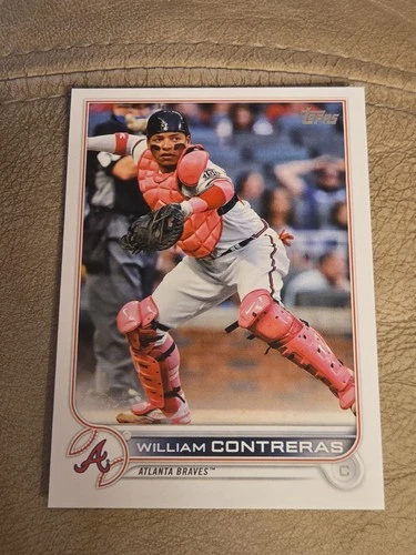 2022  Topps   William Contreras  #629  Atlanta Braves - product listing photo
