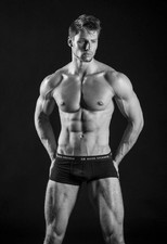 Man Photo Men Interest Beefcake Male Photo Muscle Man Photo 5 x7  Cris 58 -  186