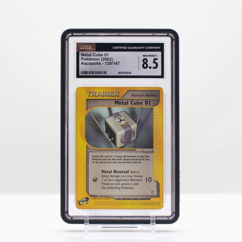 Metal Cube 01 graded CGC 8.5 for sale on eBay
