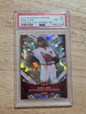 2019 Bowman Chrome - 2018 Afl Fall Stars Shed Long #AFL-SL Atomic Refractor /150