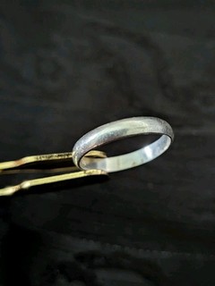 925 Sterling Silver Engagement Ring For Men Size 7