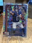 2025 Topps Chrome NFL Jaxson Dart RC Pulsar Refractor Rookie Giants RC 306