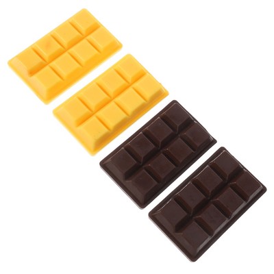  4 Pcs Pralinen Gefälscht Chocolate Candy Schokoladendekorationen