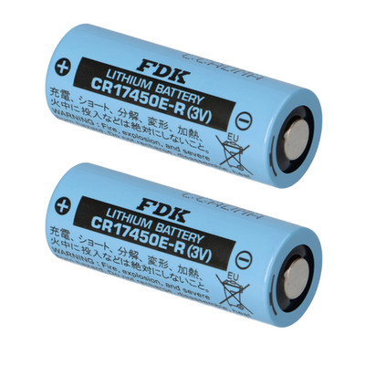 2x FDK Lithium 3V Batterie CR 17450ER A - Hochstromzelle