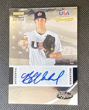 2013 Panini USA Baseball Champions Auto /299 Bobby Wahl #22, Collegiate Nat.Team