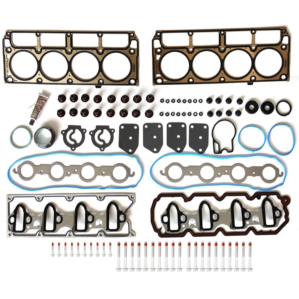 Head Bolts Kit & Head Gasket Set For 2005-2009 Chevrolet Silverado 1500 5.3L - Image 2 of 4