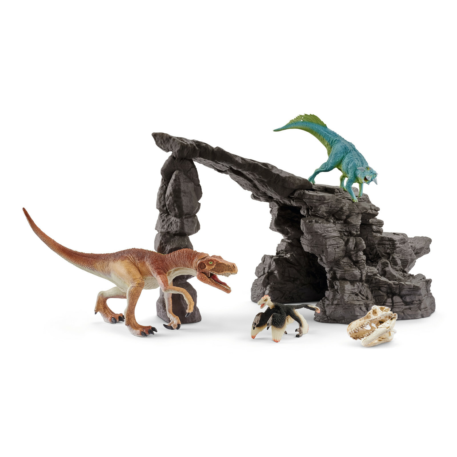Schleich 41461 Dino Set with Cave play set dinosaurs toy dinosaur toys