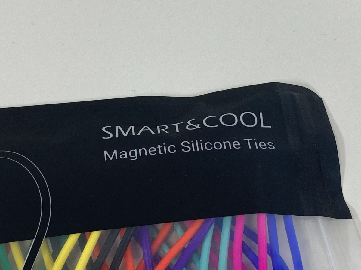 WSZJINB 70 Pezzi Fascette Riutilizzabili Lunghe 15 C, Fascette Nero Regolabili Con Gancio E - Foto 4