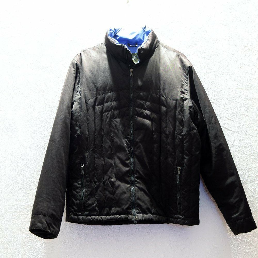 EDDIE BAUER Men's Quilted Goose Down Jacket Gem