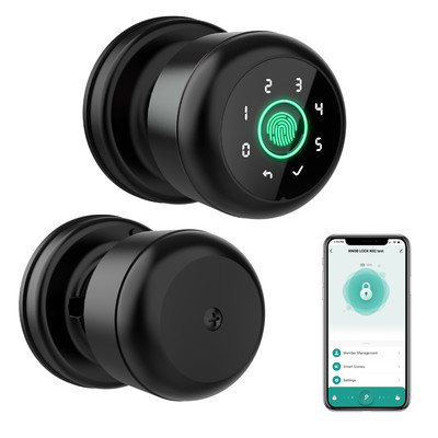 GHome Fingerprint Smart Door Locks Biometric App Control Digital Keypad Deadbolt