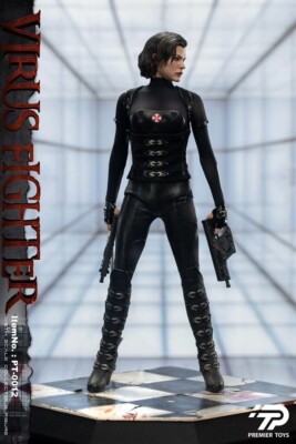 Premier Toys PT-0012バイオハザード 1/6アリスAlice PREORDER 1/6 Resident Evil Alice Virus Fighter Premier Toys