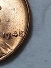 1948 Lincoln Wheat Cent UNC Date Error  8 Over 8 # 45 — photo 3