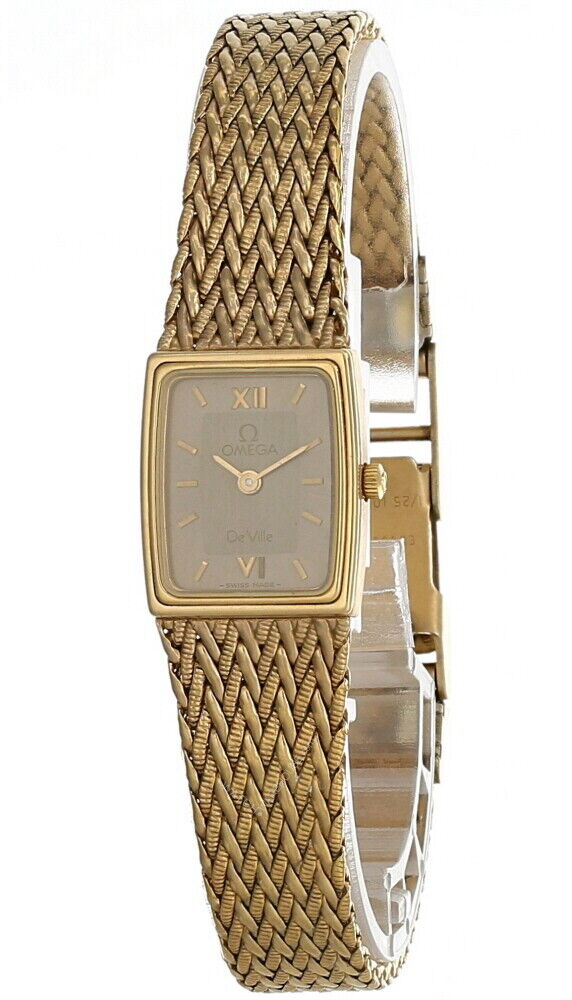 Omega De Ville Vintage Quartz Gray Sunray Dial SS Women's Omega De Ville Vintage Quartz Gray Sunray Dial SS Women's