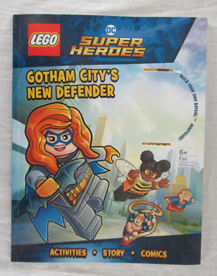 Lego DC Super Heroes Gotham City's New Defender Activity Book 2021 NO MINIFIGURE