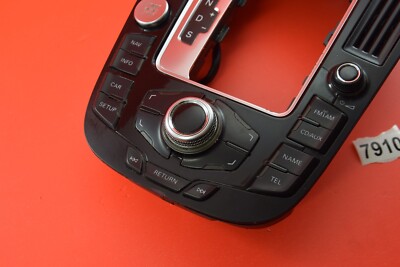 B2 09-16 AUDI A5 S5 A4 CENTER CONSOLE SHIFTER BEZEL MMI CONTROL