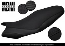 ADATTO PER KAWASAKI ER6N 650 09-12 COPRISEDILE VINILE DUAL CUSTOM GRIP NERO