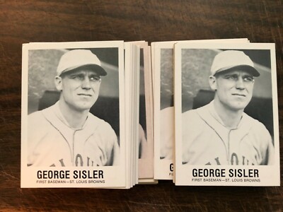 GEORGE SISLER - 1980 TCMA #94 -  LOT OF EIGHTY-FIVE ( 85 ) CARDS 