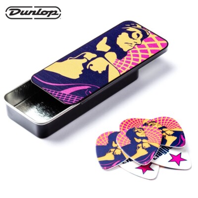 6-PACK Dunlop LCPPT01M Les Claypool Medium Guitar Picks With Tin