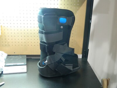 United Ortho Adult Black Long Air Cam Walker Stabilization Fracture Boot Medium