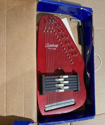 Oscar Schmidt Easy Chord Auto Harp Model OS-6 In Original Box w/Papers