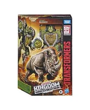 Transformers Toys Generations War for Cybertron: Kingdom Voyager WFC-K27 Rhinox 