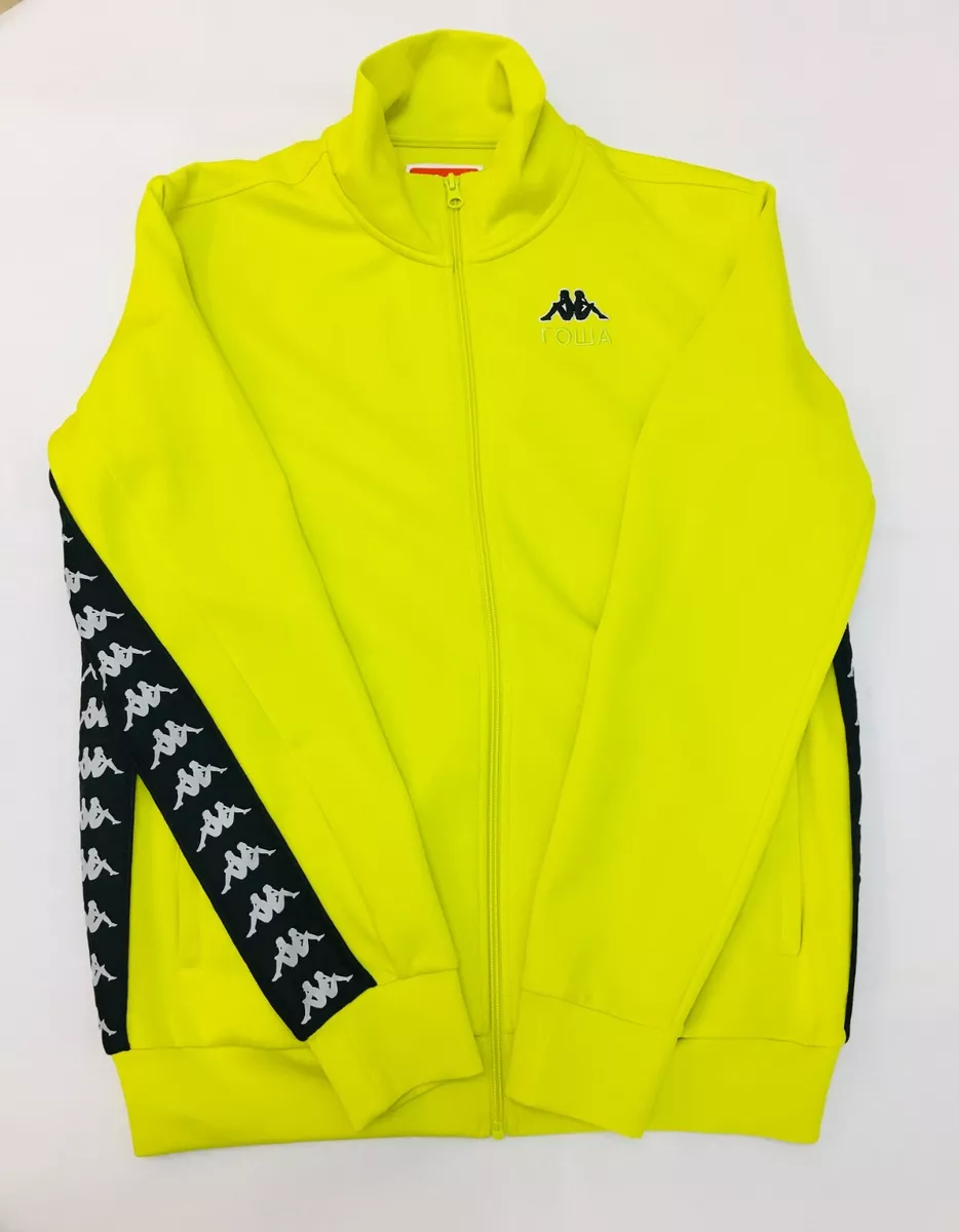 Kollisionskursus spørge svejsning Gosha Rubchinskiy x Kappa Track Jacket Neon Green Color Large Size | eBay