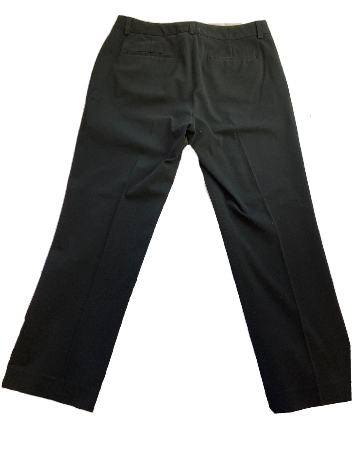 Elie Tahari for Nordstrom Black Capri Cotton Blend Dress Pants Trousers