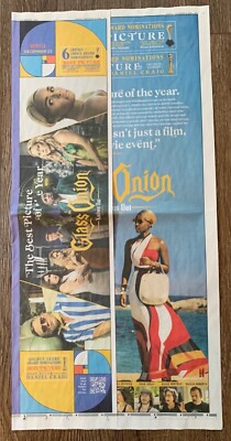 2023 ACADEMY AWARDS OSCARS / STUDIO MARKETING AD / 'GLASS ONION' D. CRAIG / RARE