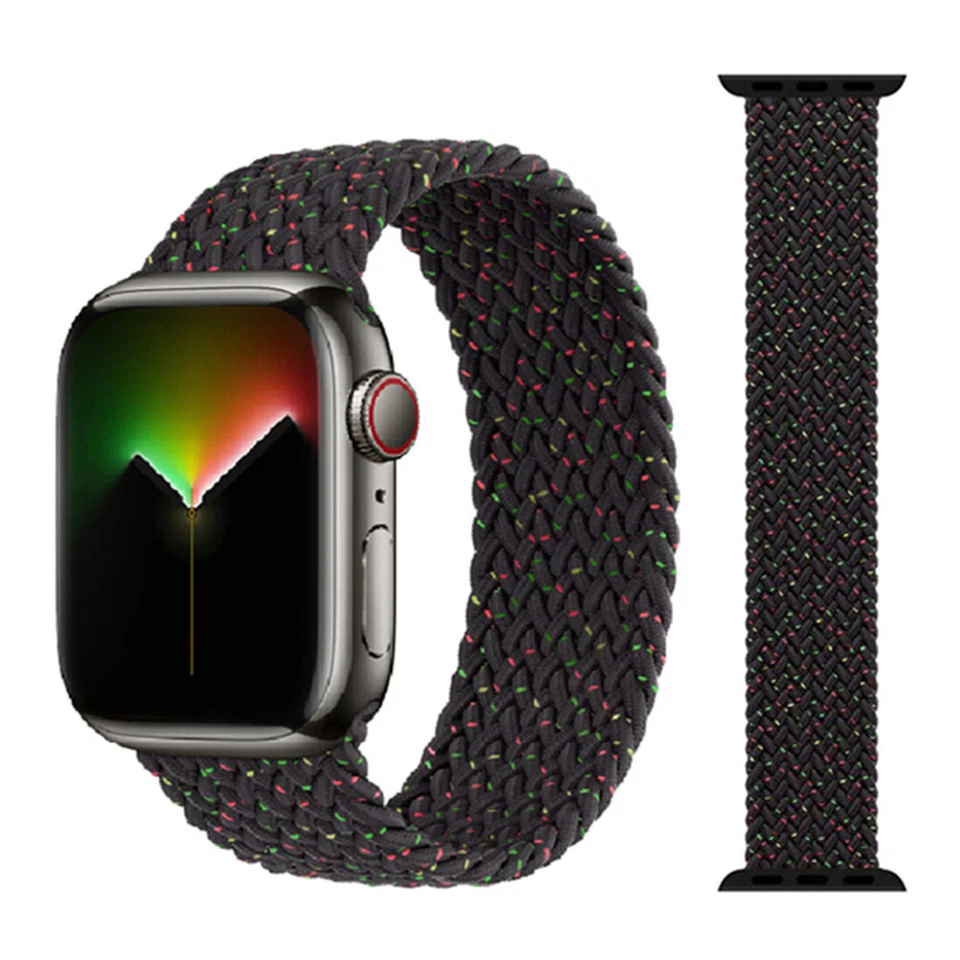 Correa trenzada de bucle solo tamaño S 49 mm para Apple Watch 10 9 8 7 6 5 4 SE Ultra 2 Foto 4 de 4