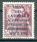 ESPAÑA 1951 - ED. 1088**- VISITA CAUDILLO A CANARIAS  - MNH