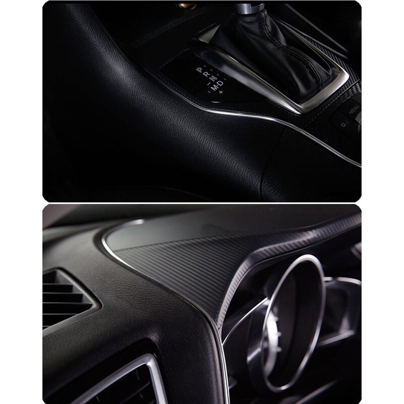 5 Meter Silver Black Car Interior Styling Strip - DIY Trim Moulding Decals Line 8 thumbnail image