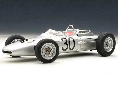 Véhicules miniatures argentés Porsche 1:18