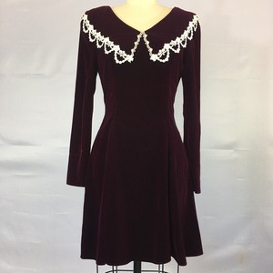 90s velvet dress