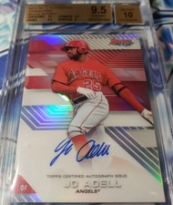 BGS 9.5/10 GEM MINT 2017 BOWMANS BEST BEST OF 17' REF AUTOGRAPH JO ADELL #B17-JA