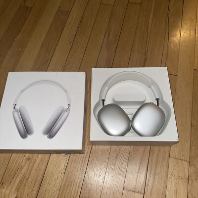 Apple AirPods Max Wireless Over-Ear Headset - Silver | eBay