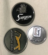 3 Sawgrass Golf Ball Markers/slug … TPC, The Players.
