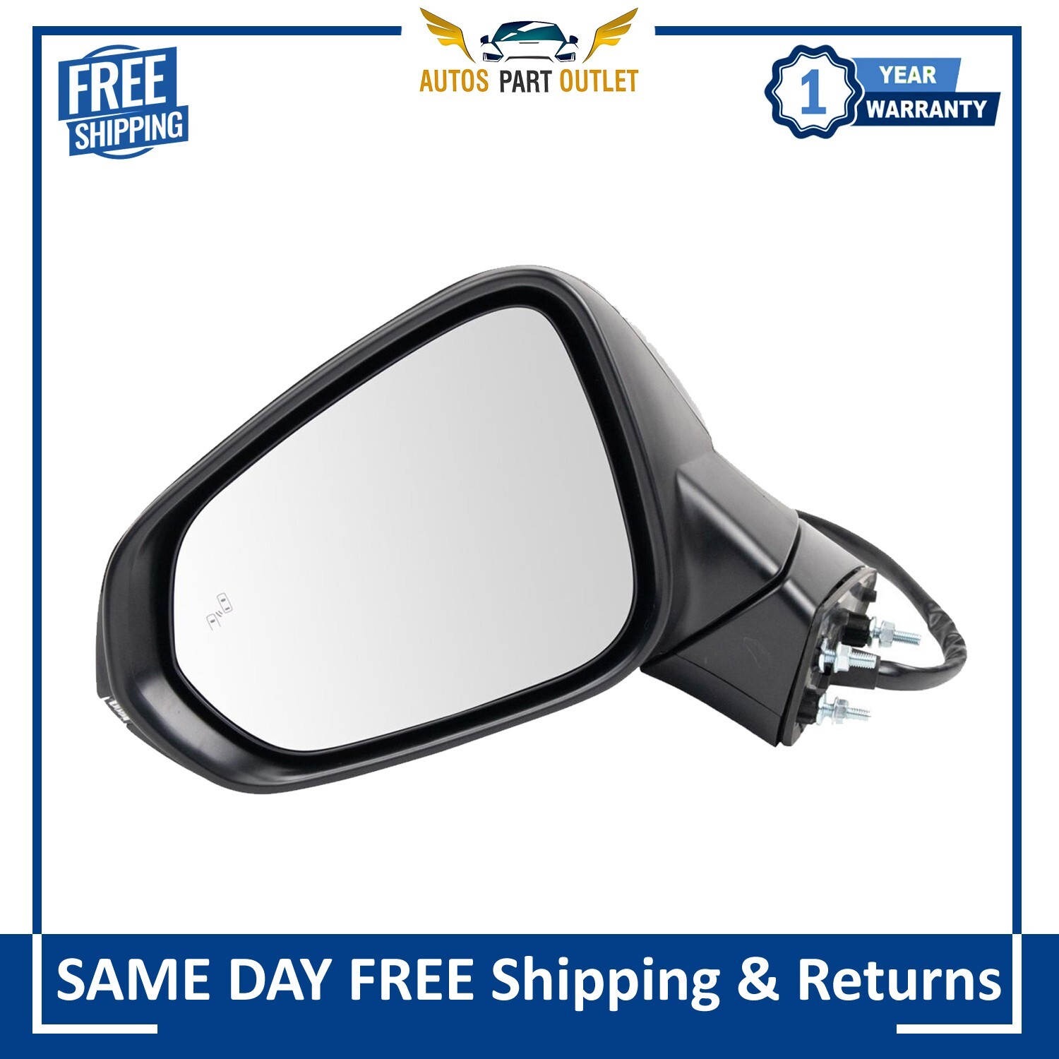 New Left Mirror Fits For 2018-2021 Lexus NX300 NX300h | eBay