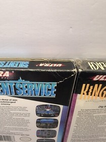 Kings Of The Beach & Silent Service NES Nintendo ULTRA W/BOXES LOOK 2 GAMES! 