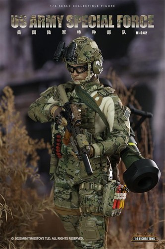 Minitimes M042 1/6 USA Army Special Forces Male soldier Action Figure Doll Model - Picture 8 of 11