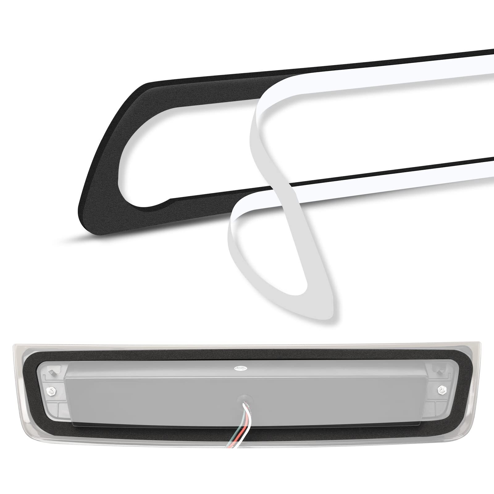 1x 3rd Third Brake Light Gasket Seal For 20092018 Dodge Ram 1500 2500