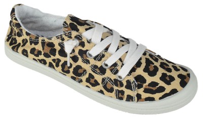 cheetah slip on loafers