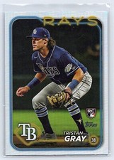 2024 Topps #483 Tristan Gray Rainbow Foil